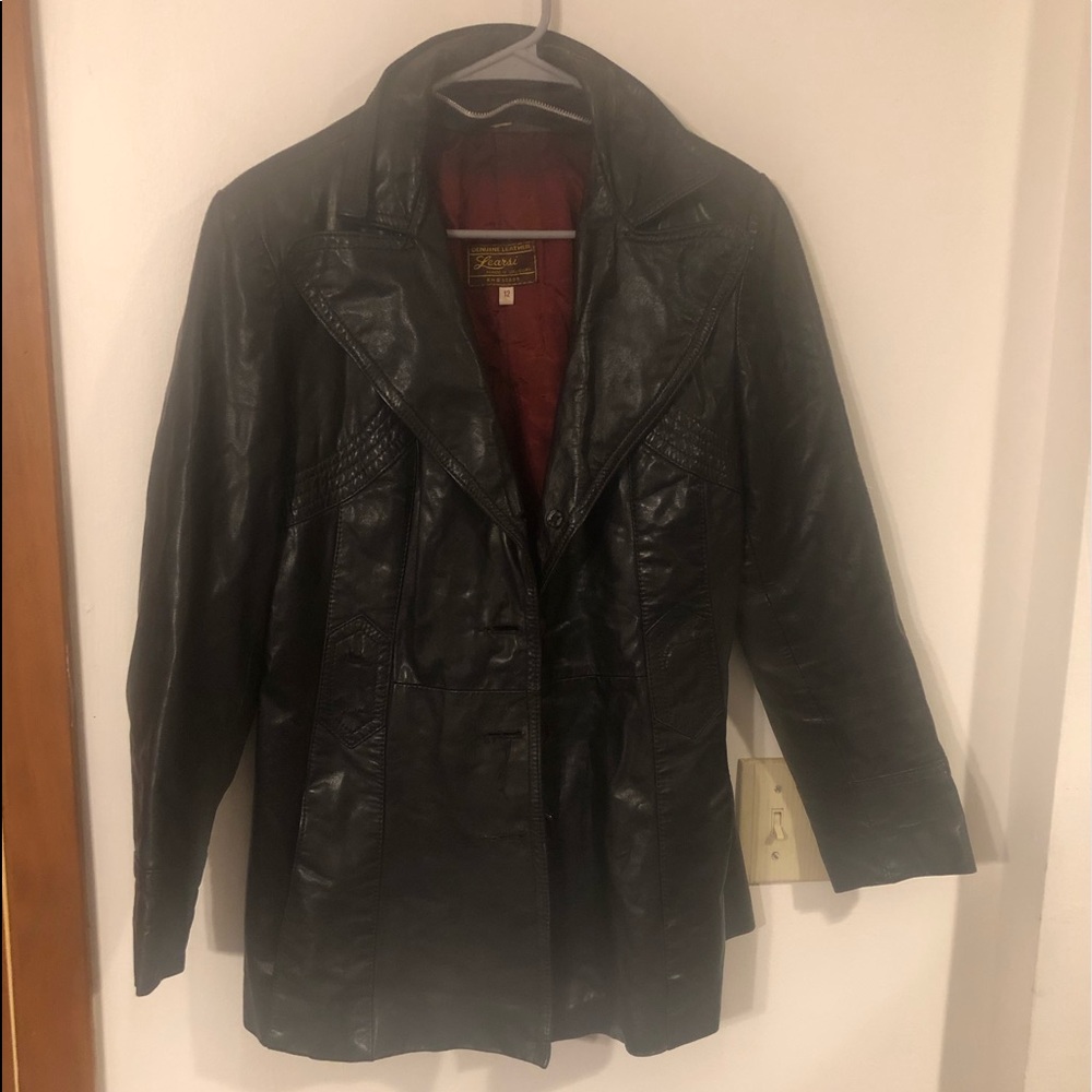 Learsi Genuine leather women’s jacket size 12